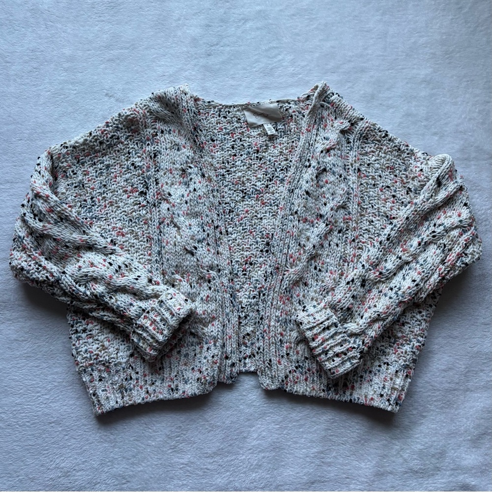 Jessica Simpson Multicolor Knit Cardigan